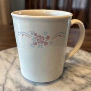 VTG 90s  Corning - Corelle English Breakfast Coffee Cup Mug Retired 8 oz